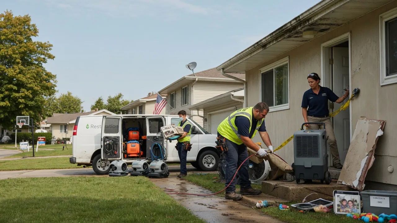 Water Damage Restoration in Sunnyvale, TX near me